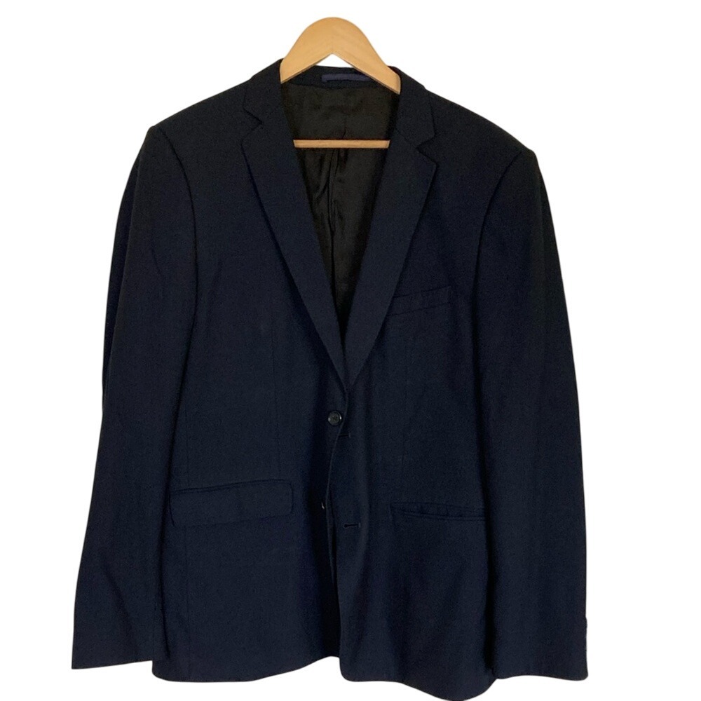 Zara Mens Basic 2 Button Blazer Jacker Size Us42 … - image 1